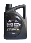 Моторное масло Hyundai/Kia Super Extra Gasoline 5W-30 SL/СF-3 полусинтетическое 4 л