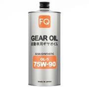Трансмиссионное масло FQ GEAR GL-5 75W90 SEMI-SYNTHETIC 1л