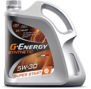 Масло моторное G-ENERGY Synthetic Super Start 5W-30 SP C2/C3 синтетическое 4 л 253142400