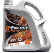 Масло G-Energy 5W-30 Synthetic Active API SL/CF 4л син 253142405