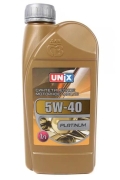 Моторное масло UNIX Platinum 5W-40 SN/CF синтетическое 1 л