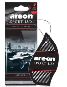 Ароматизатор подвесной Sport Silver/Спорт Серебро AREON LUX картон 7044113S
