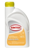Антифриз Sintec Gold желтый G12  (-40) 1 кг 800525