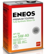 Масло моторное ENEOS Premium TOURING синтетическое 5W-40 SN 4 л