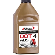 Жидкость тормозная AKROSS DOT 4 0.45 л золото AKS0001DOT