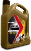 Моторное масло AKROSS Drive 5W-40 SN/CF синтетическое 4 л