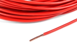 Провод электропроводки 1,5 мм 1м красный CARGEN