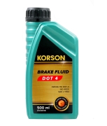 Тормозная жидкость KORSON KS30018 DOT-4 0,5л