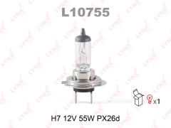 Лампа LYNXauto L10755 H7 12V 55W PX26D