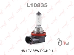 Лампа LYNXauto L10835 H8 12V 35W PGJ19-1