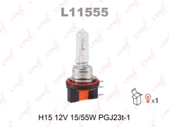 Лампа H15 12V 15/55W PGJ23t-1 LYNXauto L11555