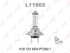 Лампа LYNXauto L11865 H18 12V65W PY26D1