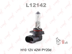 Лампа H10 12V 42W PY20D LYNXauto L12142