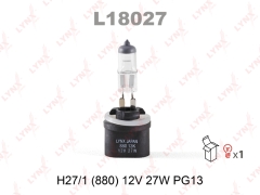 Лампа H27W/1 12V PG13 LYNXauto L18027