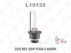 Лампа LYNXauto L19135 D2S 12V 35W P32d-2, 6000K