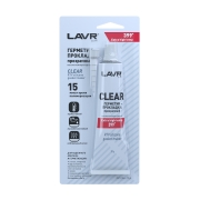 Герметик прокладка LAVR 85 г прозрачный, всокотемпературный Lavr LN1740