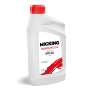 Моторное масло Micking Gasoline Oil MG1 5W-40 API SP синтетическое 1 л. M2133