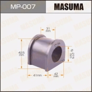Втулка стабилизатора MASUMA MP007 TOYOTA Hiace