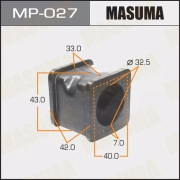 Втулка стабилизатора MASUMA MP027 NISSAN Vanette