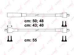 Комплект высоковольтных проводов (класс F) LYNXauto SPC4605