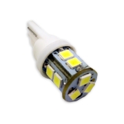Лампа подсветки светодиодная T10 12V AVS COB 11SMD W2.1*9.5D белый T113 W5W 2 шт.