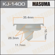 Клипса Masuma KJ-1400 OEM 9046712073