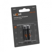 Батарейка LR03/AAA LECAR алкалиновая 2 шт. lecar 000013106
