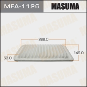 Фильтр воздушный Masuma MFA-1126 OEM 17801-0D010 TOYOTA AVENSIS/COROLLA 2001=>