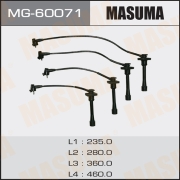 Провода высоковольтные Masuma MG-60071 9091922395 COROLLA 91-02 RAUM 97-03 CALDINA 97-02 (4EFE, 5EFE)