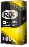 Моторное масло RIXX TP X 5W-30 SN/CF C2/C3 синтетическое 4 л PAO