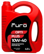 Моторное масло Furo 10W40FR009 OPTI PLUS 10W40 (4,5L) Полусинтетика ACEA A3/B3/B4 API SL/CF