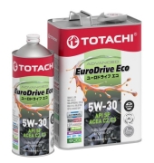 Масло моторное TOTACHI EURODRIVE ECO Fully Synthetic 5W-30 API SP, ACEA C2/C3, ILSAC GF-6A 4 л  1 л 1H1A4
