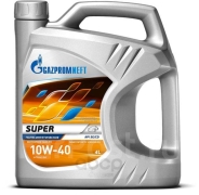 Моторное масло GAZPROMNEFT Super 10W-40 SG/CD полусинтетическое 4л 2389901318