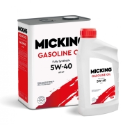 Моторное масло Micking Gasoline Oil MG1 5W-40 API SP синтетическое AM2134 АКЦИЯ 4 1
