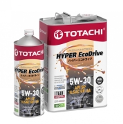 Масло моторное TOTACHI HYPER Ecodrive Fully Synthetic SP/GF-6A ACEA A5/B5 5W-30 АКЦИЯ 4 1