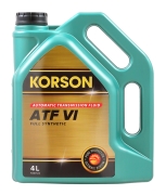 Трансмиссионное масло KORSON KS00122 ATF VI FULL SYNTHETIC 4л