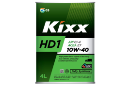 Моторное масло KIXX HD1 10W-40 синтетическое 4 л L206144TE1