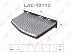 Фильтр салона угольный LCV AUDI Q3 LYNXauto LAC-1011C OEM 1K1819653B