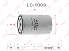 Фильтр масляный HCV LYNXauto LC-1009