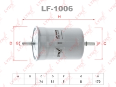 Фильтр топливный LYNXauto LF1006