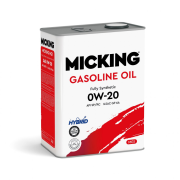 Моторное масло Micking Gasoline Oil MG1 0W-20 API SP/RC синтетическое 4 л. M2117