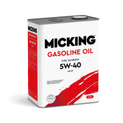 Моторное масло Micking Gasoline Oil MG1 5W-40 API SP синтетическое 4 л. M2134