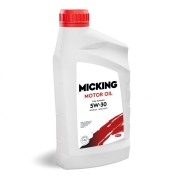Моторное масло Micking Motor Oil EVO1 5W-30 синтетическое API SN/CF ACEA C2/C3 для бензиновых и дизельных двигателей 4л.