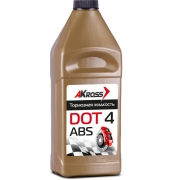 Жидкость тормозная  DOT 4 910 AKROSS aks0002dot