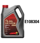 Моторное масло S-OIL SEVEN RED 9 SP 5W40 синтетическое E108304 (4 л)