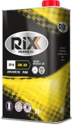 Моторное масло RIXX TP N 5W-30 SP GF-6A синтетическое 1 л PAO