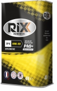 Моторное масло RIXX TP X SAE 10W-40 SN/CF A3/B4 синтетическое 4 л PAO